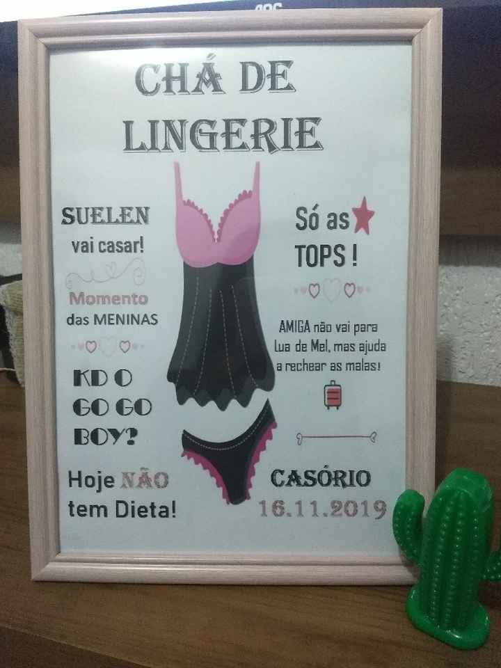Quadrinho Diy Chá lingerie - 1