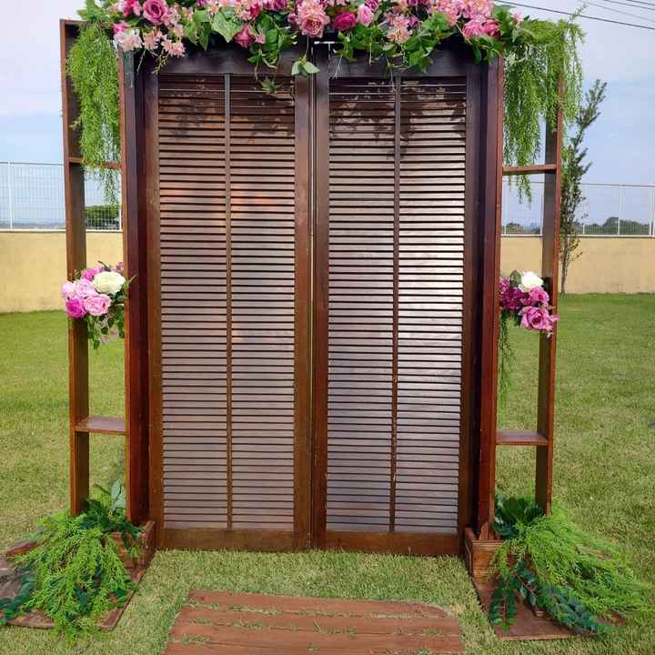 Portas para casamento ao ar livre #vemver - 1