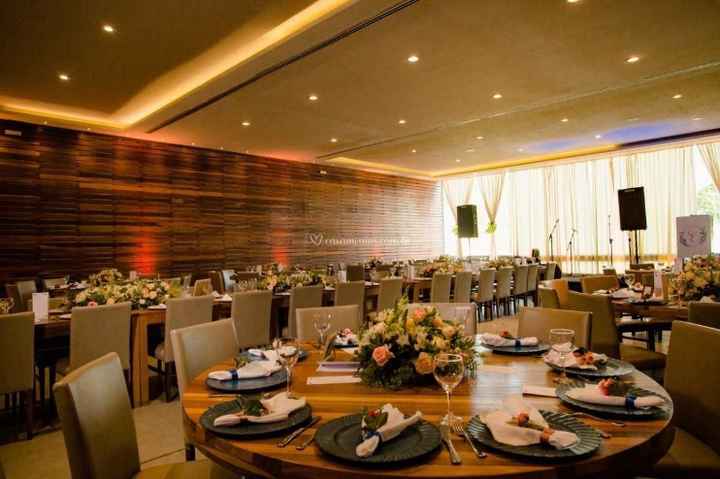 Qual desses lugares você escolhia para a recepção? 3
