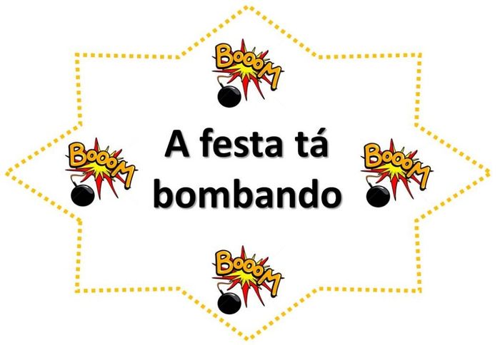Festa bombando