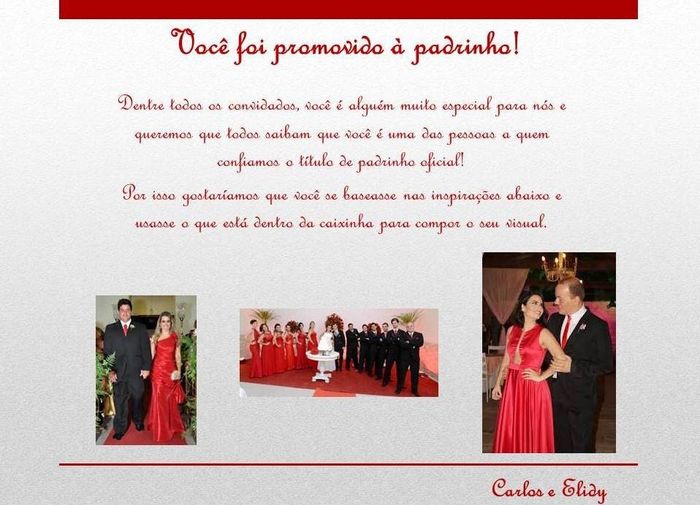 Inspiração Padrinhos