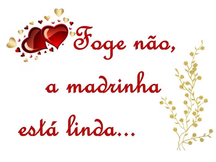 Placa meu sobrinho e afilhado