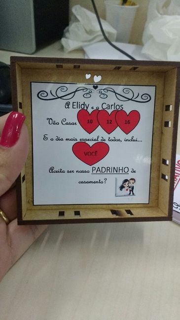 Convites padrinhos e madrinhas #vemver - 6