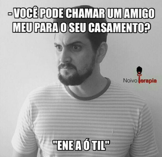 Convidados querendo levar outras pessoas. - 3