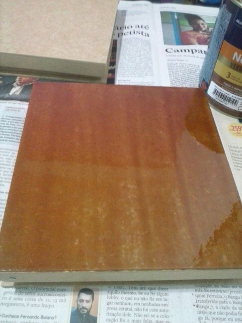Caixa Pintada Pronta