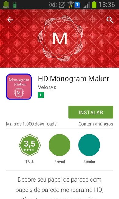 Meu monograma ficou pronto ! vem ver . - 1