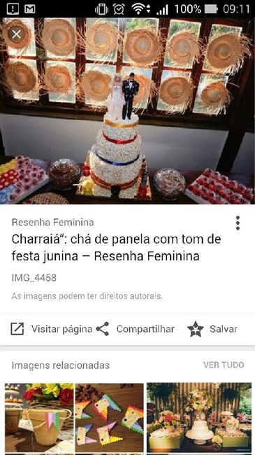 Como vai ser o seu chá de panelas? - 1
