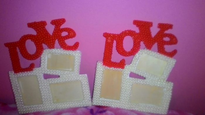 Diy  - faça  você  mesmo.  meu quadro love de pérolas. - 3