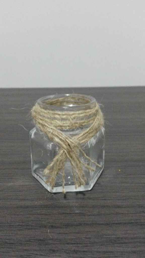 Arranjo mesa - pote de geleia