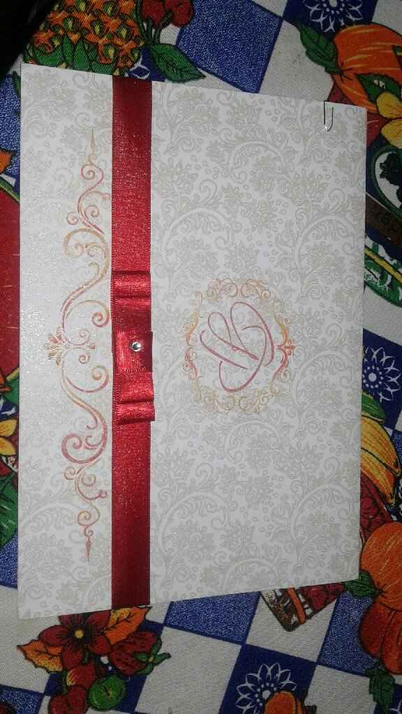 Meu convite de casamento #vem ver - 1