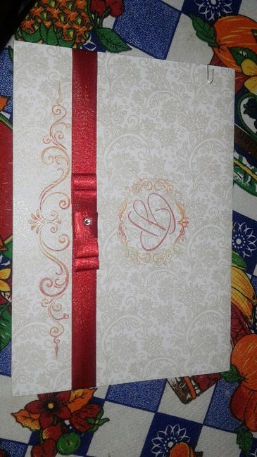 Meu convite de casamento #vem ver - 1