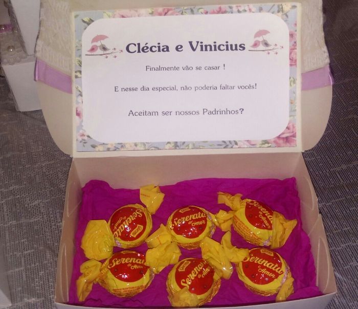 Convite dos padrinhos - 2