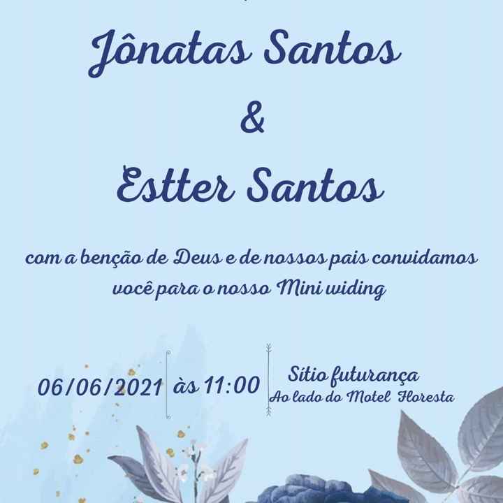 Convites - 2