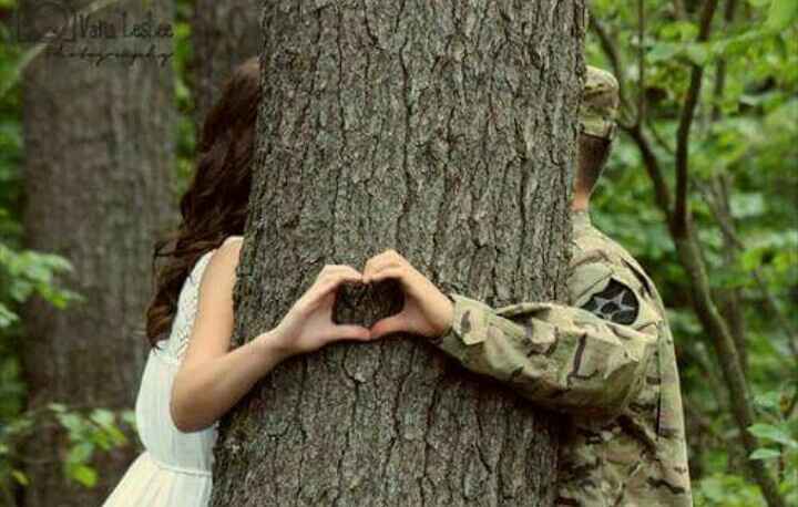 Fotos pré casamento - noivo militar - 1