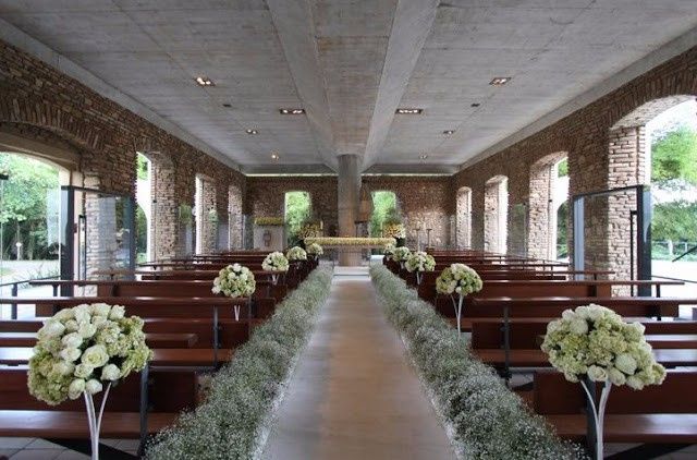 Casamento com arquitetura