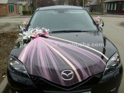 Decoração carro de noiva 7