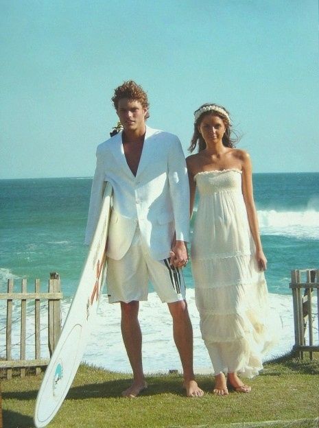 Casamento de surfista