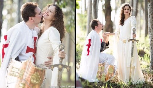 Casamento temático - medieval