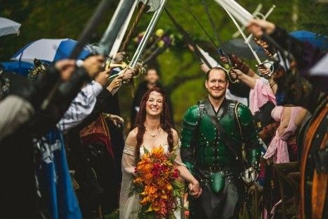Casamento temático - medieval