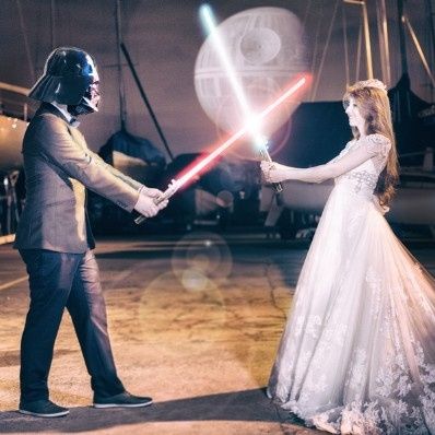 Casamento temático - Star Wars