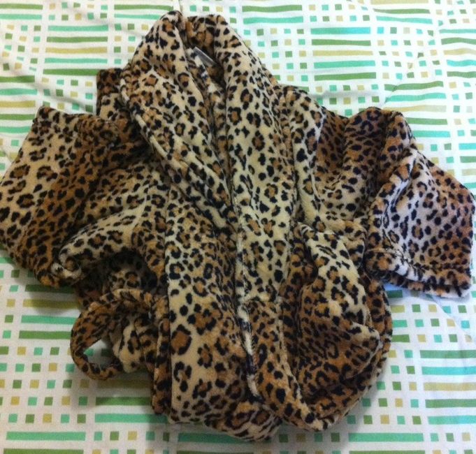 meu robe peludo de onça