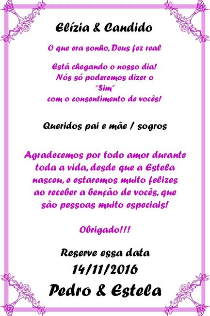 Para os pais - afinal eles também merecem!