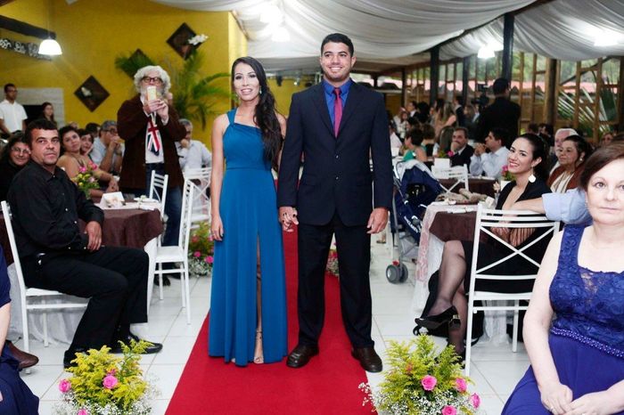 Casal padrinhos: irmão do meu marido e esposa dele