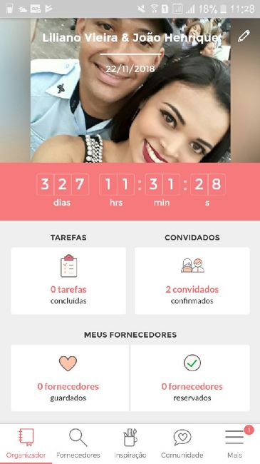 Há quanto tempo vocês estão na comunidade? - 1