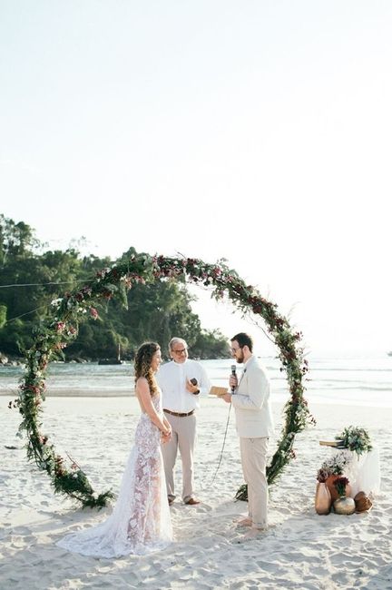 Casamento na praia 1