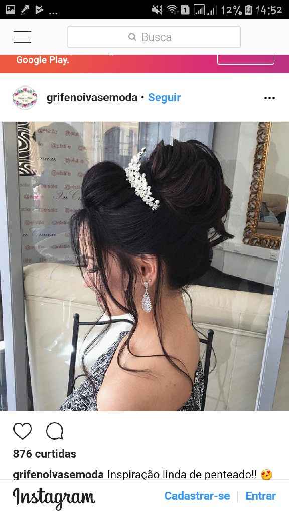 Qual será o tipo do penteado? - 1