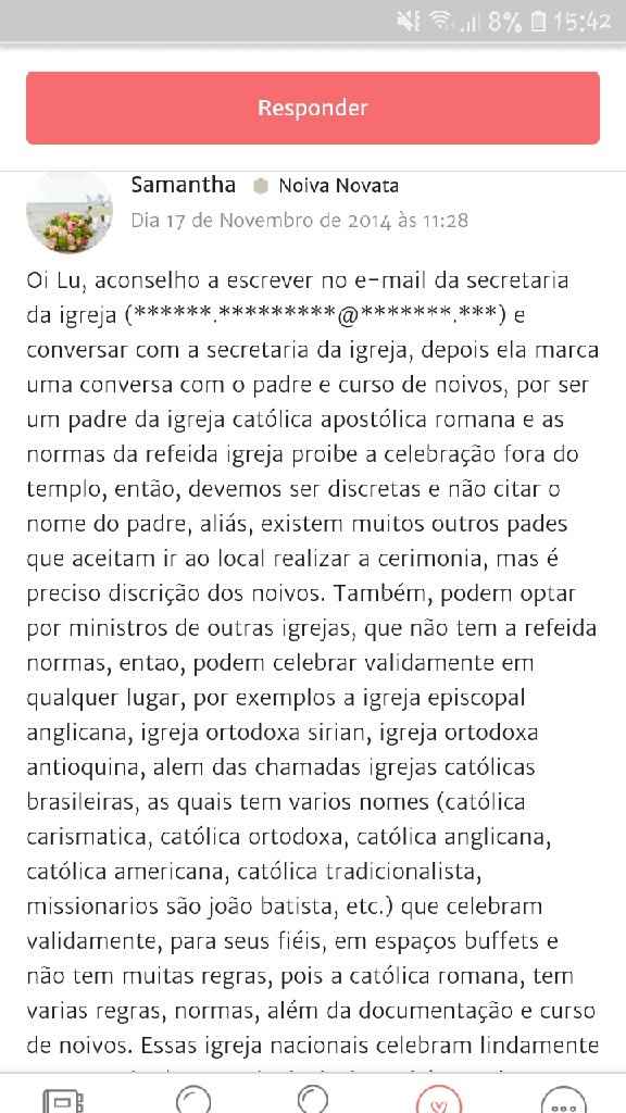 Cerimônia católica não pode ser realizada ao ar livre???? - 3