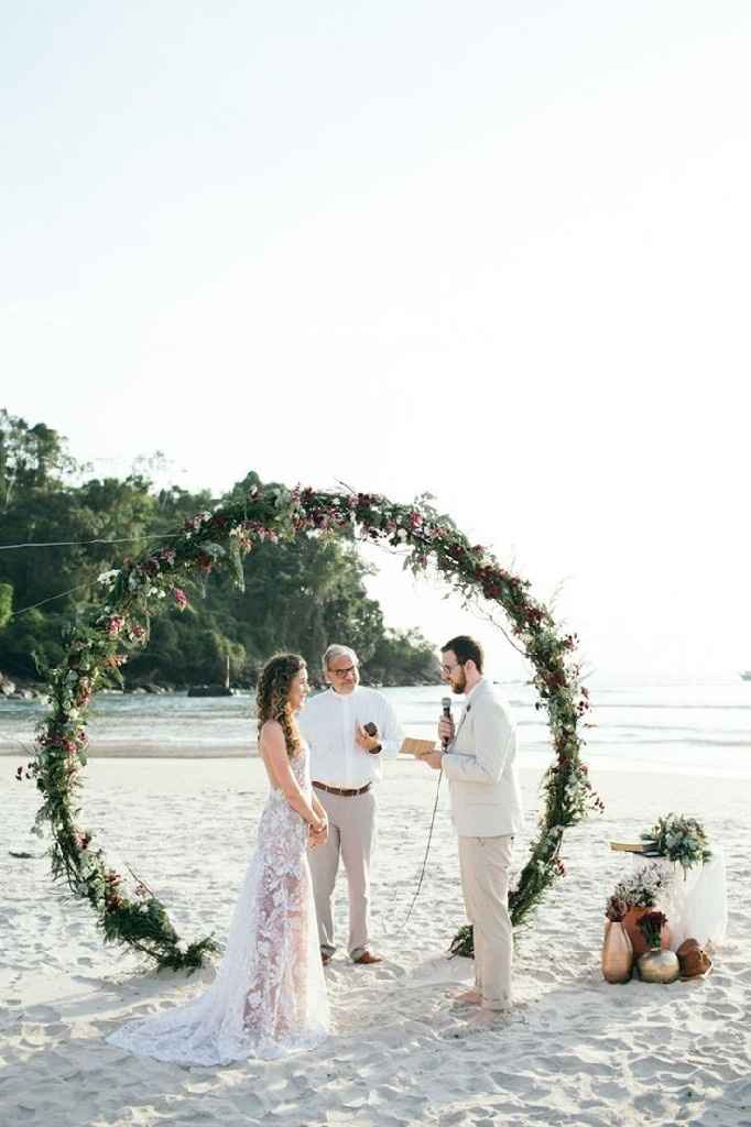 Casamento na praia - 1