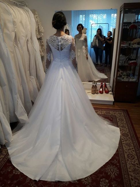 1° Prova do vestido