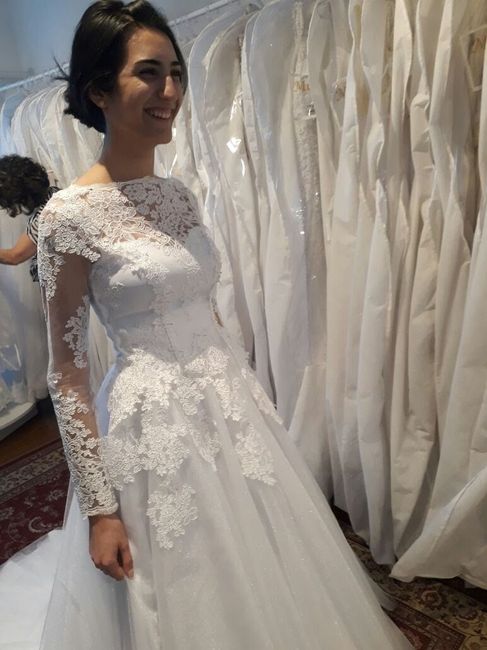 1° Prova do vestido