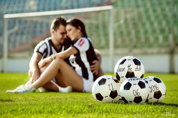 Pré wedding no estádio de futebol ⚽ 3