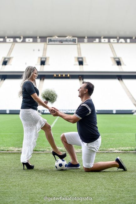 Pré wedding no estádio de futebol ⚽ 4