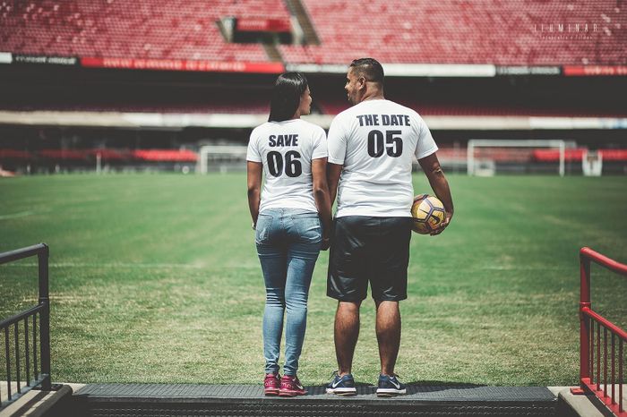 Pré wedding no estádio de futebol ⚽ 5