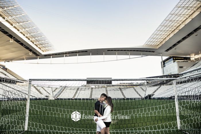 Pré wedding no estádio de futebol ⚽ 8