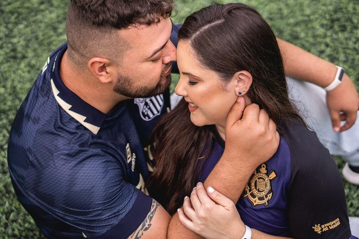 Pré wedding no estádio de futebol ⚽ 10
