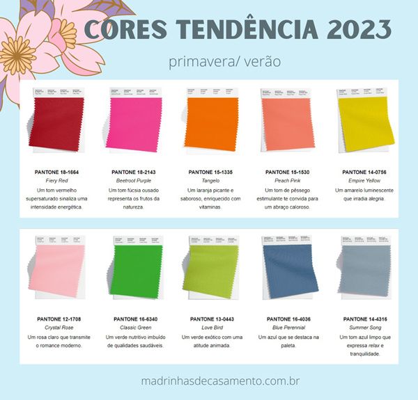 Cores em alta para madrinhas 1