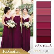 Sobre os vestidos das madrinhas, padronizar ou não as cores ? 1