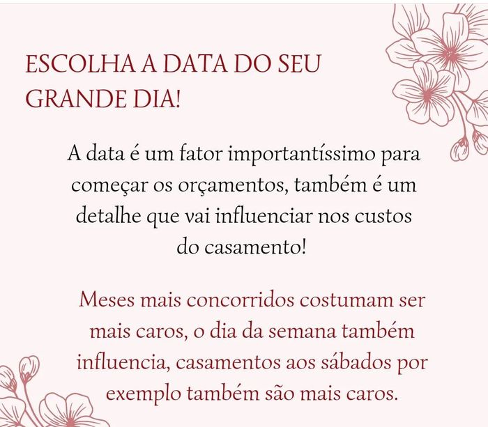 Dica do dia - Como organizar um casamento ✍ 5