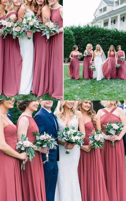 Cores vestido madrinha 1
