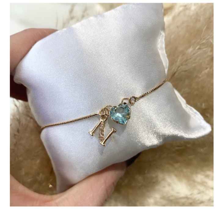 Pulseira da madrinha, no cartão ou na almofadinha ? - 2