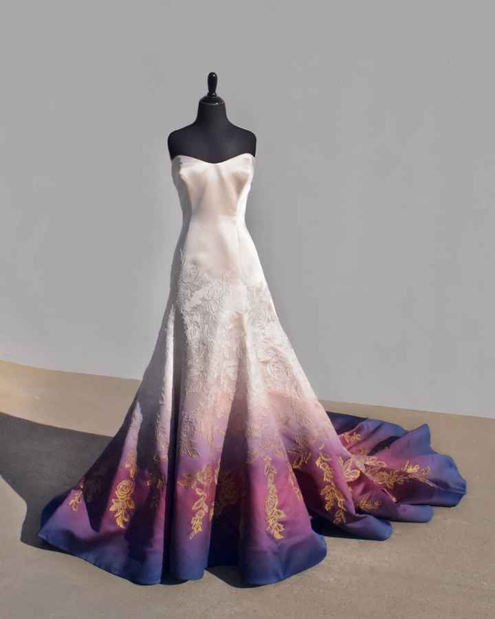 Vestido de noiva tie dye ? 🤔 - 4