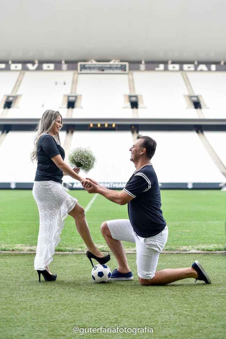Pré wedding no estádio de futebol ⚽ - 4