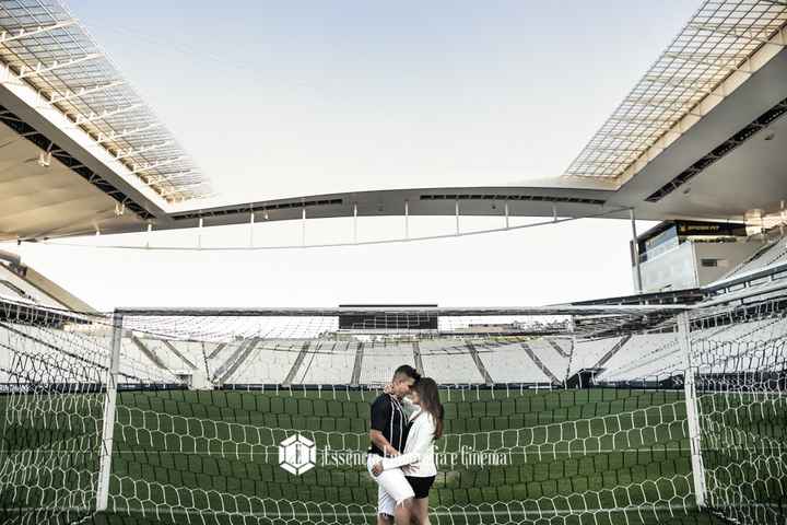 Pré wedding no estádio de futebol ⚽ - 8