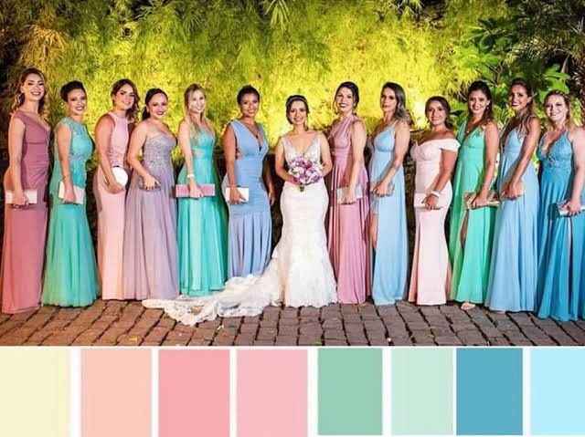 Candy Colors Para as Madrinhas 🌈 - 4