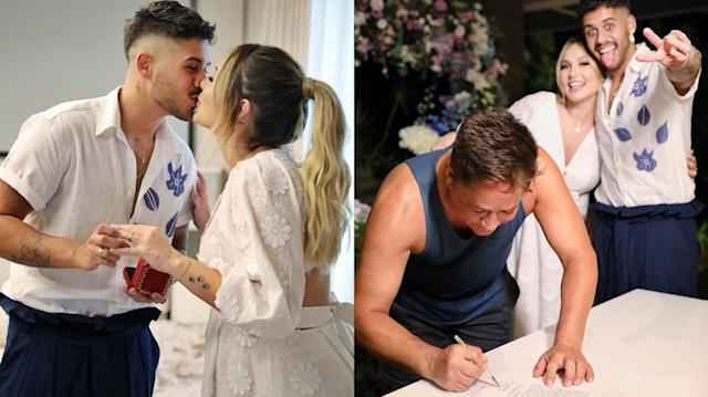 Jeito Zeca Pagodinho de ser no casamento do filho - 1
