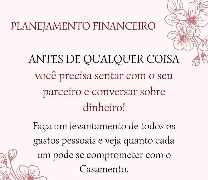 Dica do dia - Como organizar um casamento ✍ - 2